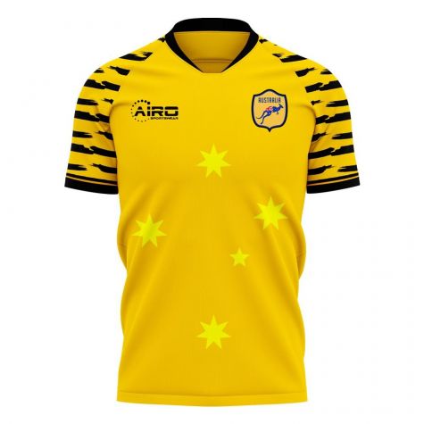 Australia 2020-2021 Home Concept Football Kit (Libero) - Kids