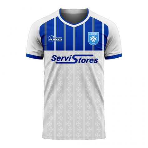 Auxerre 2020-2021 Home Concept Football Kit (Airo)