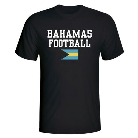 Bahamas Football T-Shirt - Black