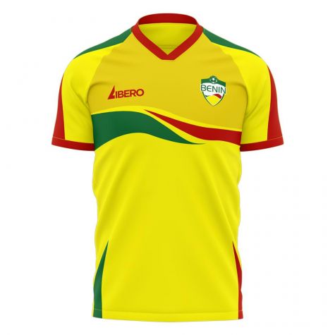 Benin 2023-2024 Home Concept Football Kit (Libero) - Kids (Long Sleeve)