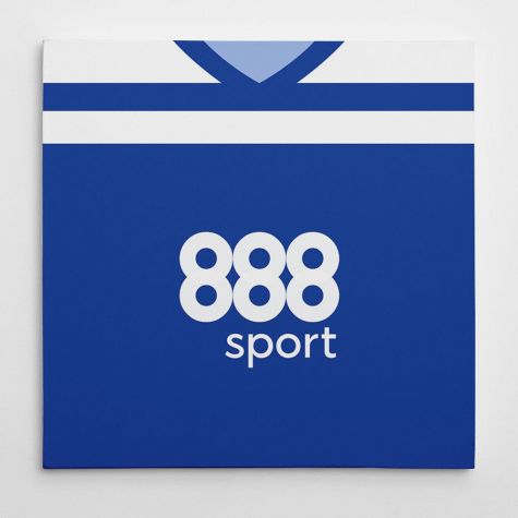 Birmingham City 18-19 Football Canvas Print