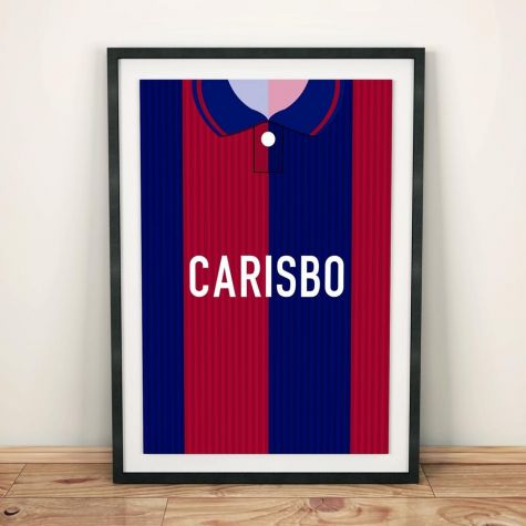 Bologna 1995 Football Shirt Art Print
