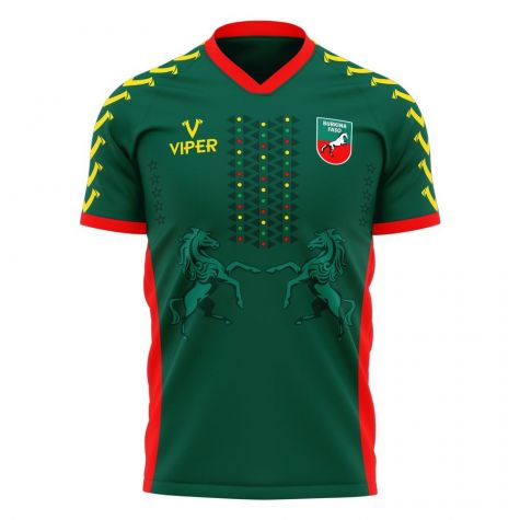 Burkina Faso 2023-2024 Home Concept Football Kit (Viper)