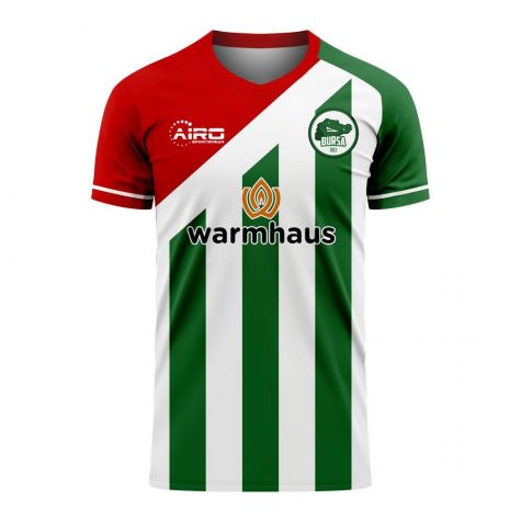 Bursaspor 2025-2026 Home Concept Football Kit (Airo) - Kids
