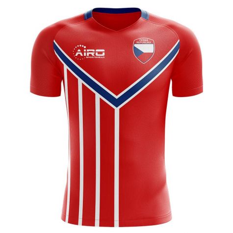 Czech Republic 2020-2021 Home Concept Football Kit (Airo) - Kids (Long Sleeve)