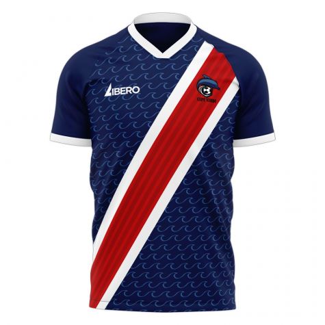 Cape Verde 2025-2026 Home Concept Football Kit (Libero)