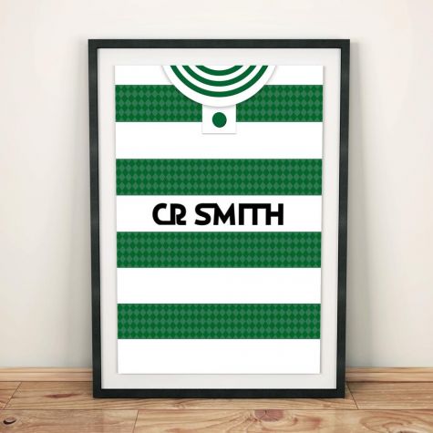 Celtic 1988 Football Shirt Art Print