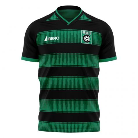 Cercle Brugge 2023-2024 Home Concept Football Kit (Libero)