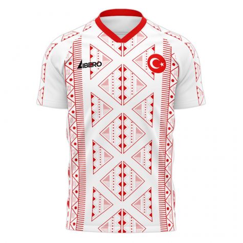 Turkey 2025-2026 Away Concept Football Kit (Libero) - Kids (Long Sleeve)