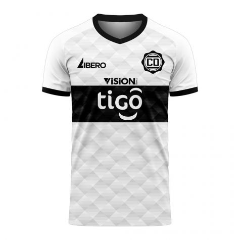 Club Olimpia 2020-2021 Home Concept Football Kit (Libero) - Kids (Long Sleeve)