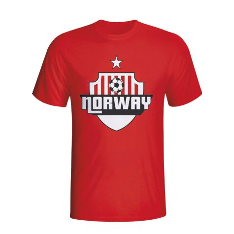 Norway Country Logo T-shirt (red)