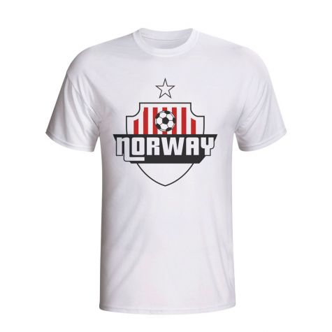 Norway Country Logo T-shirt (white) - Kids