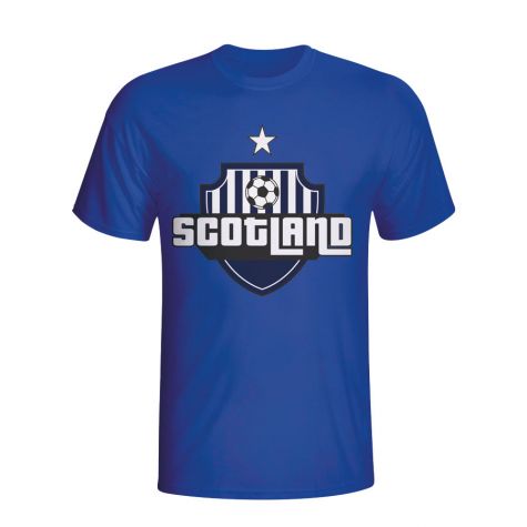 Scotland Country Logo T-shirt (blue) - Kids