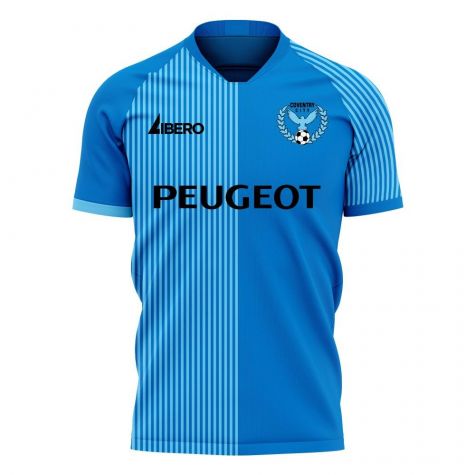 Coventry 2025-2026 Home Concept Football Kit (Libero) - Kids (Long Sleeve)