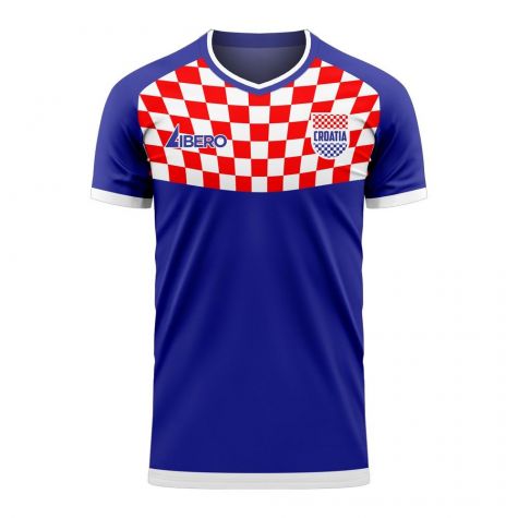 Croatia 2020-2021 Pre-Match Concept Football Kit (Libero)