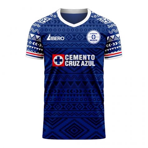 Cruz Azul 2020-2021 Home Concept Football Kit (Libero) - Kids