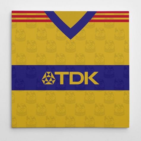 Crystal Palace 97/98 Away Football Canvas Print