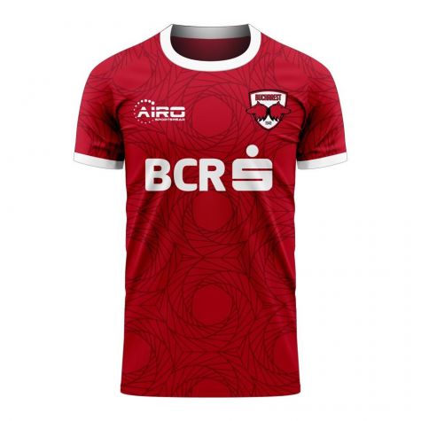 Dinamo Bucharest 2020-2021 Home Concept Football Kit (Airo)