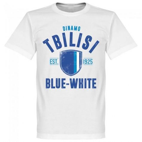 Dinamo Tbilisi Established T-Shirt - White