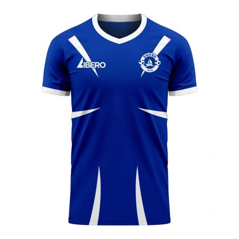 Dnipro 2025-2026 Home Concept Football Kit (Libero) - Adult Long Sleeve