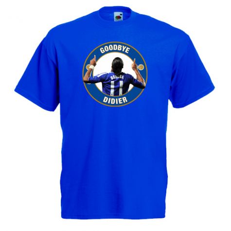 Chelsea Goodbye Drogba T-Shirt (Blue)