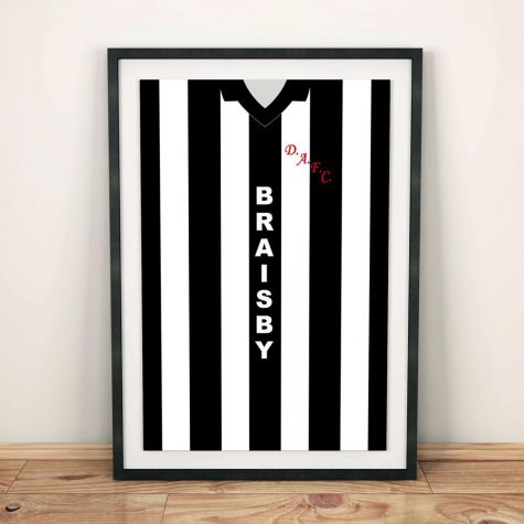 Dunfermline 1980-82 Football Shirt Art Print
