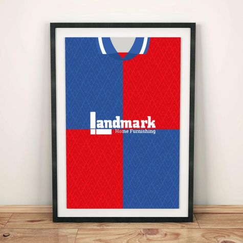 Dunfermline 1995-97 Away Football Shirt Art Print