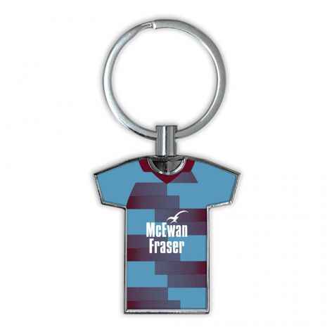 Dundee 18-19 Away Football Shirt Keyring