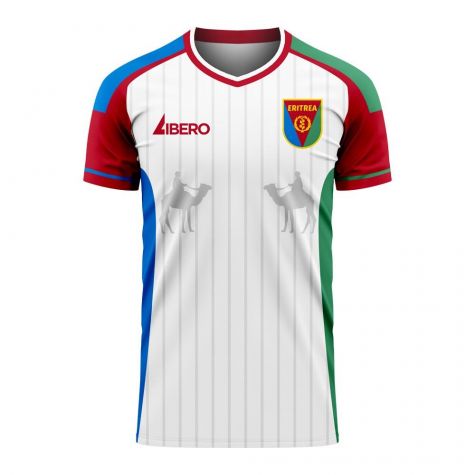 Eritrea 2025-2026 Home Concept Football Kit (Libero) - Adult Long Sleeve