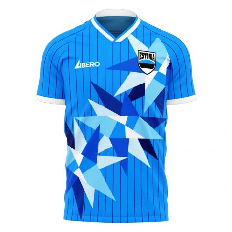 Estonia 2023-2024 Home Concept Football Kit (Libero)