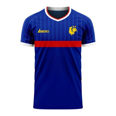 France 2025-2026 Home Concept Football Kit (Libero) - Kids