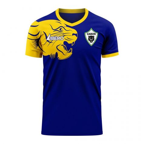 Gabon 2020-2021 Away Concept Football Kit (Libero)