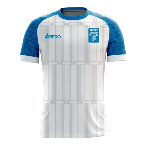 Greece 2025-2026 Home Concept Football Kit (Libero) - Kids