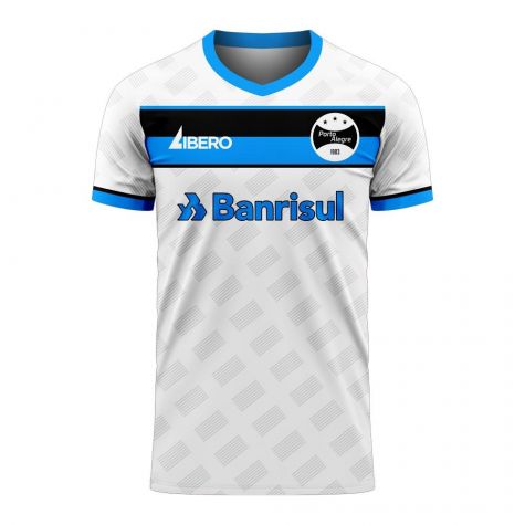 Gremio 2025-2026 Away Concept Football Kit (Libero) - Kids (Long Sleeve)
