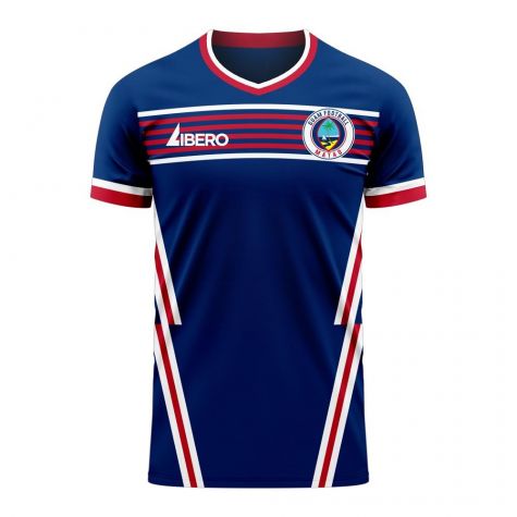 Guam 2025-2026 Home Concept Football Kit (Libero) - Adult Long Sleeve