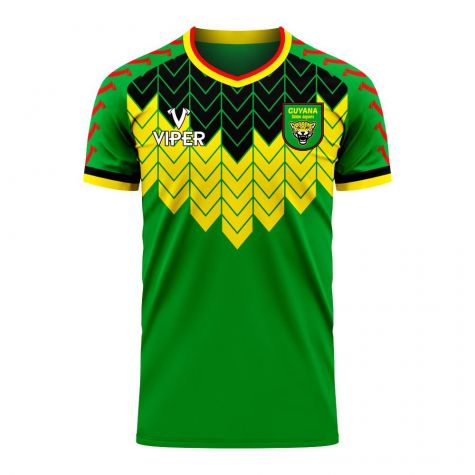 Guyana 2020-2021 Away Concept Football Kit (Viper) - Adult Long Sleeve