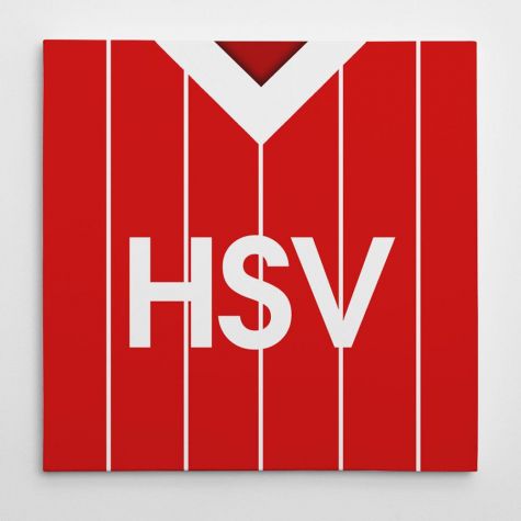 SV Hamburg 1983 Away Football Canvas Print