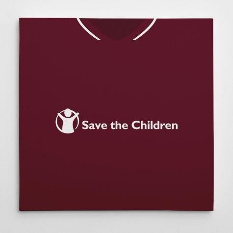 Hearts 18/19 Football Canvas Print