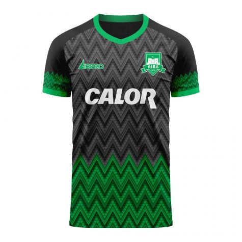 Hibernian 2020-2021 Away Concept Football Kit (Libero) - Kids (Long Sleeve)