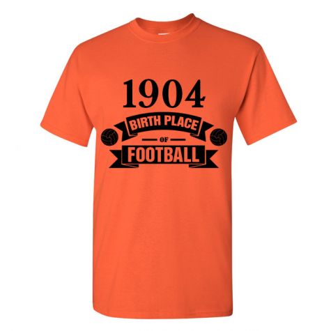 Hull City Birth Of Football T-shirt (orange)