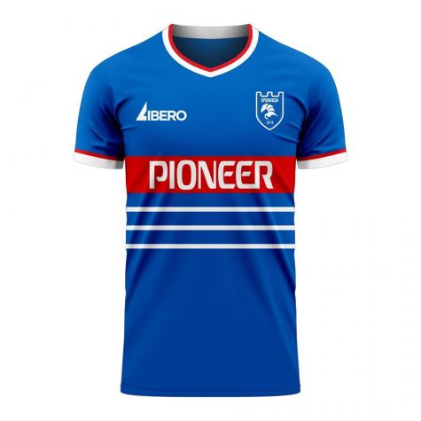 Ipswich 2025-2026 Home Concept Football Kit (Libero) - Kids (Long Sleeve)