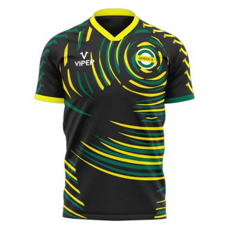 Jamaica 2025-2026 Away Concept Football Kit (Viper) - Kids (Long Sleeve)