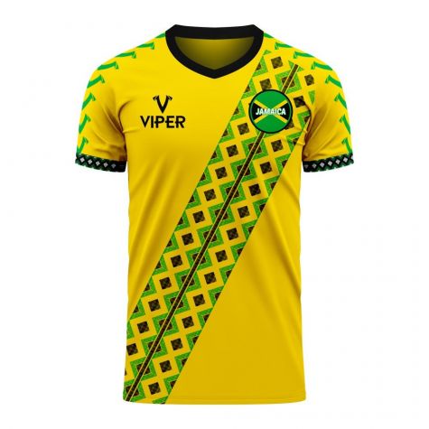 Jamaica 2025-2026 Home Concept Football Kit (Viper) - Adult Long Sleeve