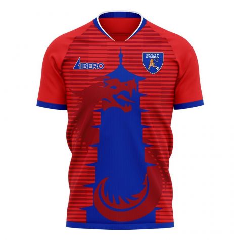 South Korea 2025-2026 Home Concept Football Kit (Libero) - Baby
