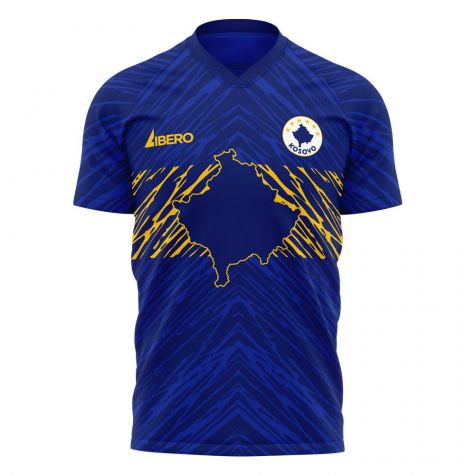 Kosovo 2025-2026 Home Concept Football Kit (Libero)