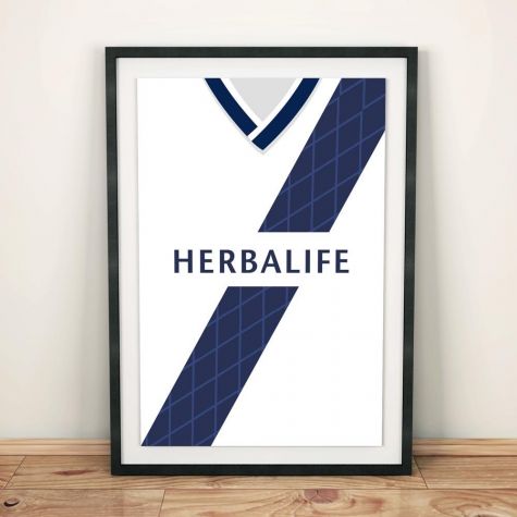 LA Galaxy 2012 Football Shirt Art Print