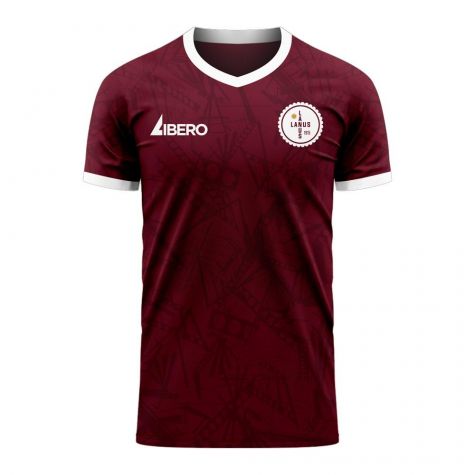 Lanus 2025-2026 Home Concept Football Kit (Libero) - Baby