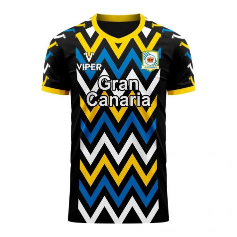 Las Palmas 2020-2021 Away Concept Football Kit (Viper) - Kids (Long Sleeve)