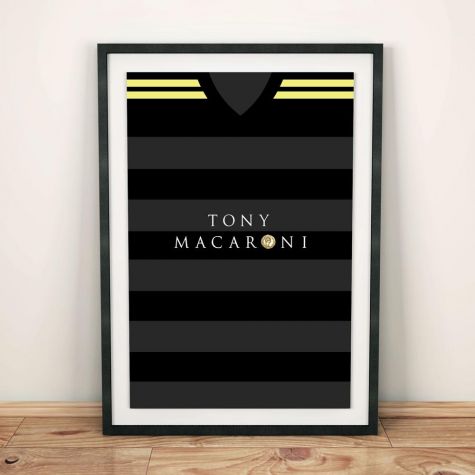 Livingston 17/18 Away Football Shirt Art Print