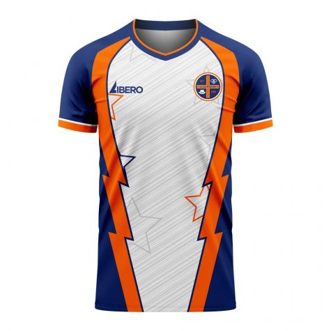 Luton 2025-2026 Home Concept Football Kit (Libero) - Kids (Long Sleeve)
